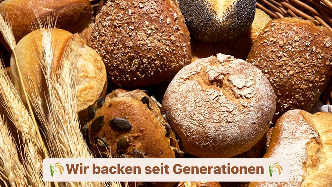 Brötchen der Bäckerei Müller - Lockerheit und Frische aus der Backstube